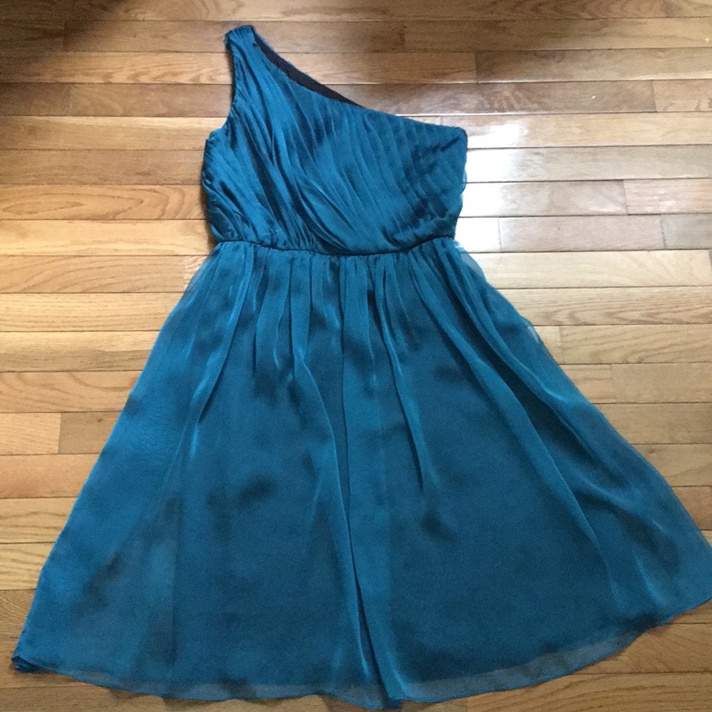 Monique Lluilier One Shoulder Dress